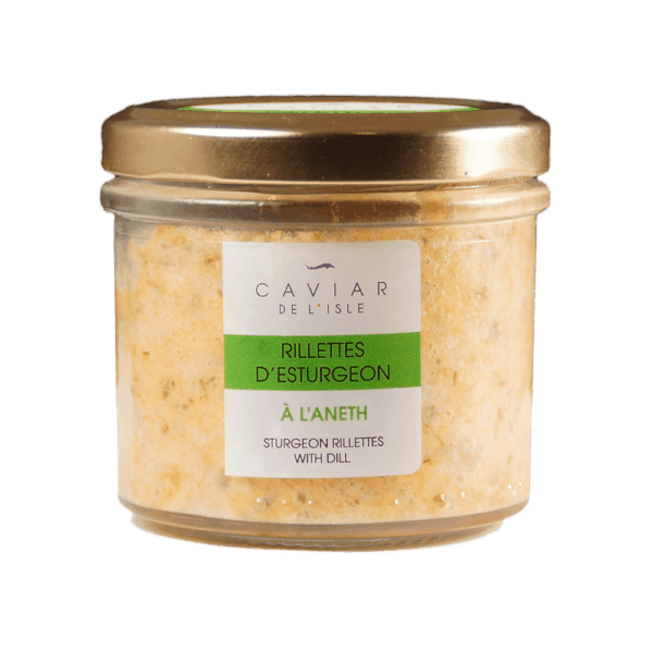 rillettes d'esturgeon